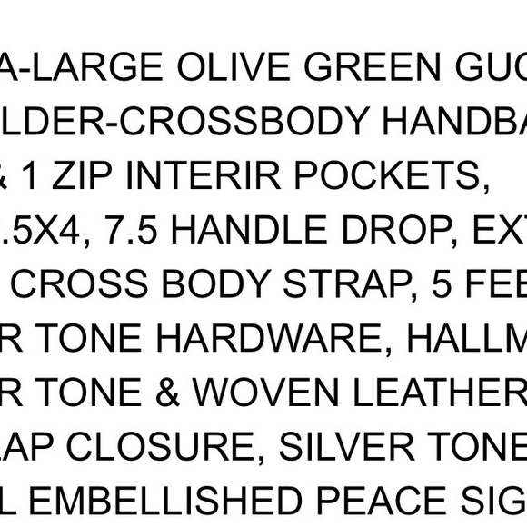 Large Brown Leather Tote Bag Gucci with signature hardware - Picture 16 of 16